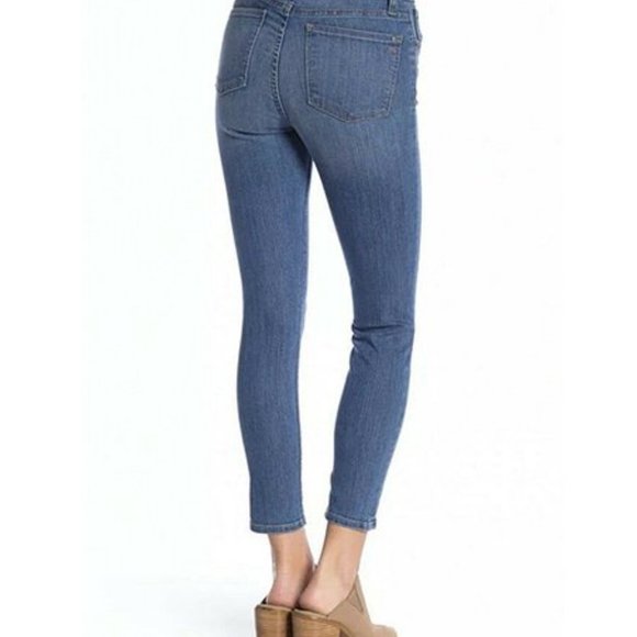 Madewell 9" High Rise Skinny Crop ankle Jeans Angelo color size 25 - Picture 2 of 11
